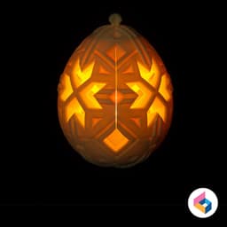 Easter Egg lights 3d model