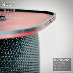 NEST | Wicker Tissue Box 3d model