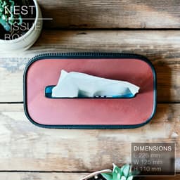 NEST | Wicker Tissue Box 3d model