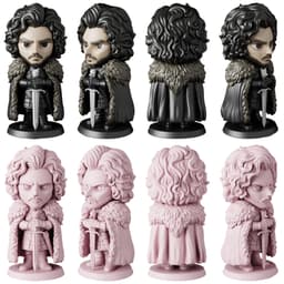 Jon Snow Game of Thrones - Free Sample STL | Full 12-Character Bundle on Profile 3d model