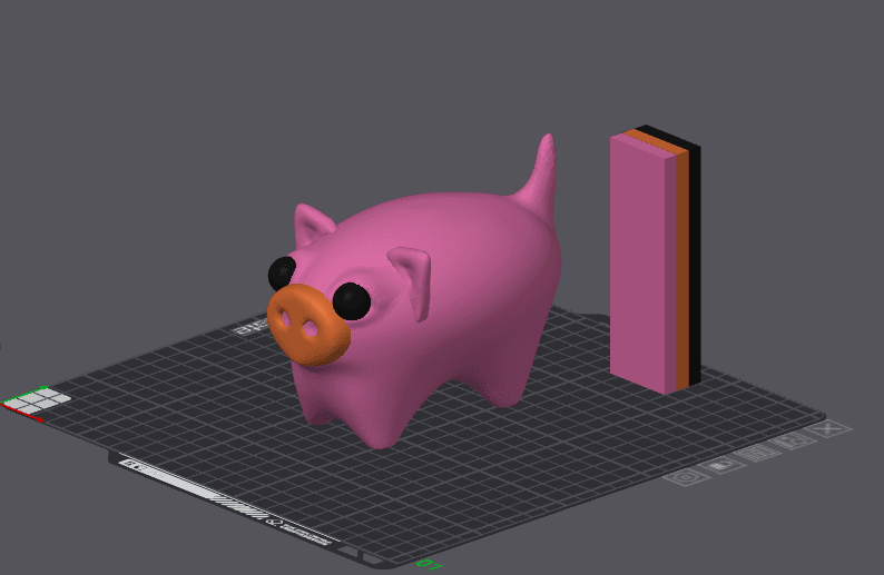 piggy  3d model