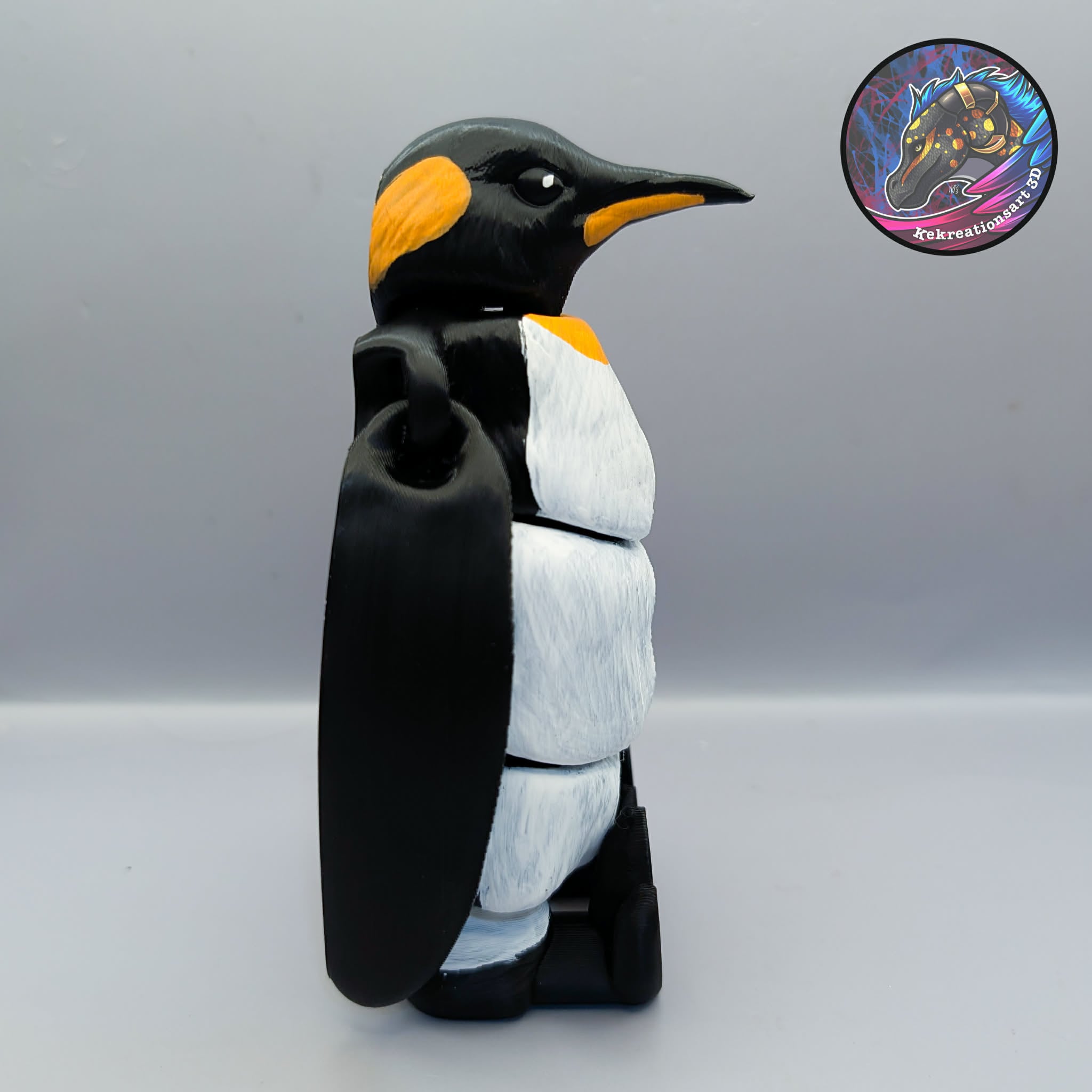 flexi penguin 3d model