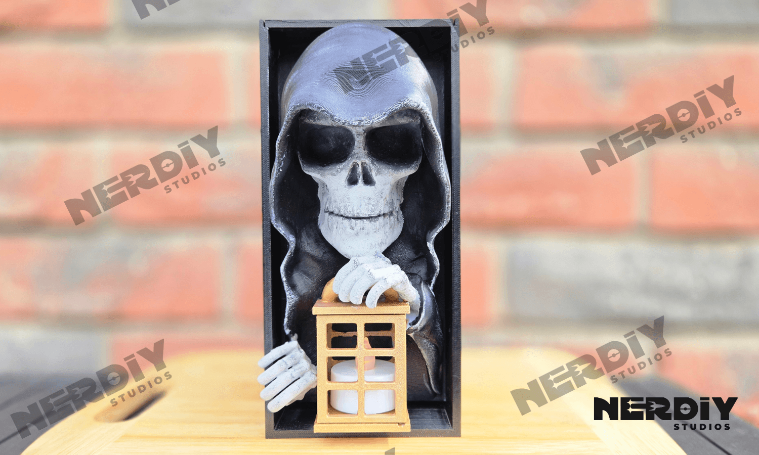 Charon Ferryman Book Nook 3d model