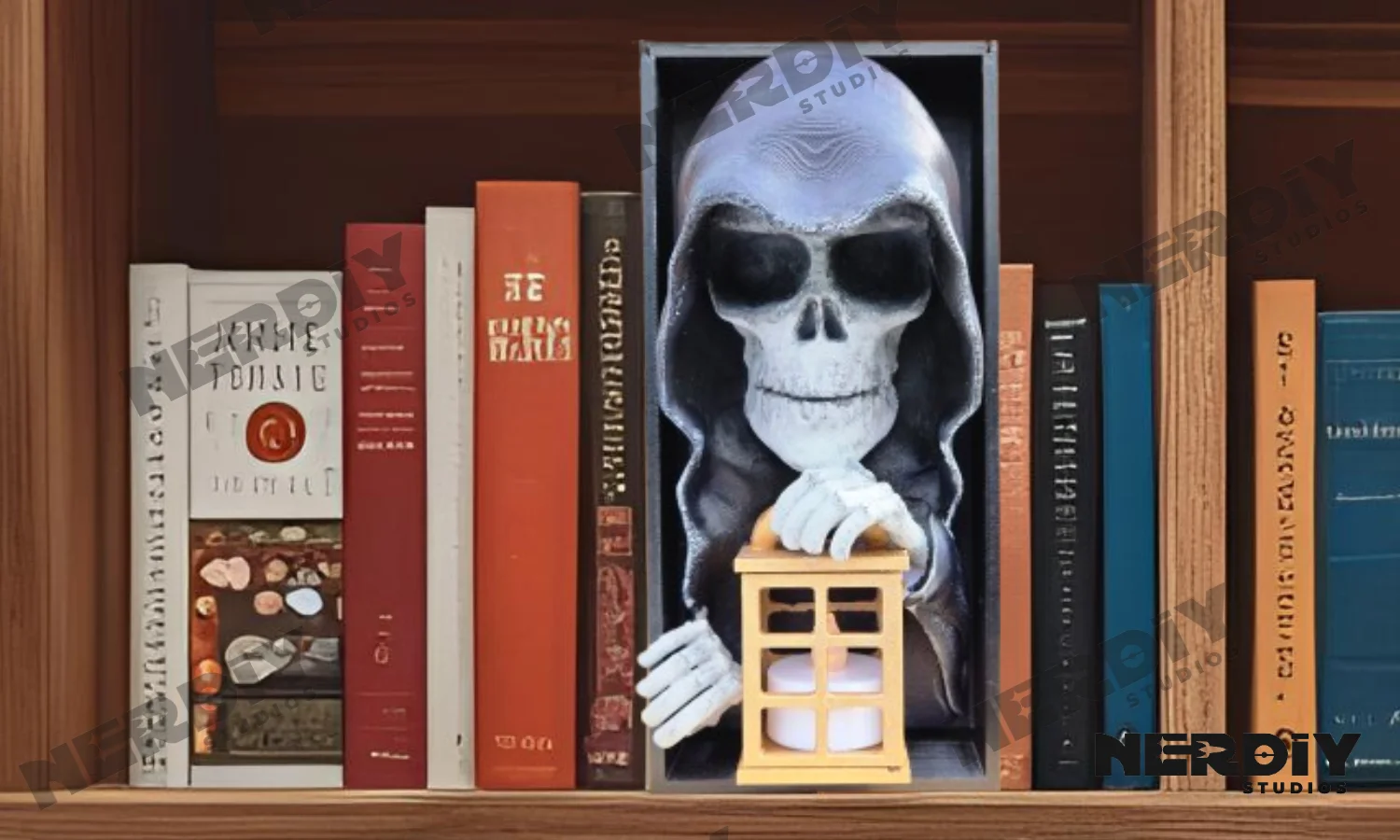 Charon Ferryman Book Nook 3d model