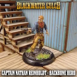 Captain Nathan Reinholdt - Backbone Hero 3d model