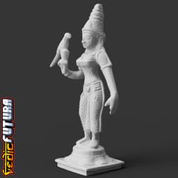 Meenakshi - Fish Eyed Warrior Goddess 3d model