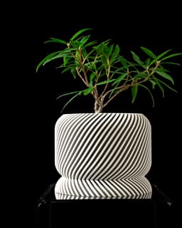 Slant Planter Pot by MODERN MACHINE 3d model