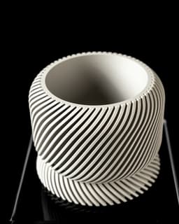 Slant Planter Pot by MODERN MACHINE 3d model