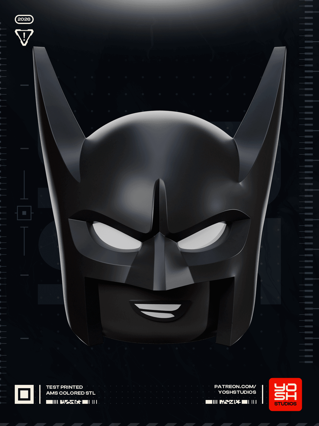 Brick Beyond Helmet 3D Printer STL 3d model