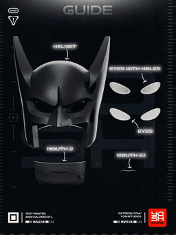 Brick Beyond Helmet 3D Printer STL 3d model