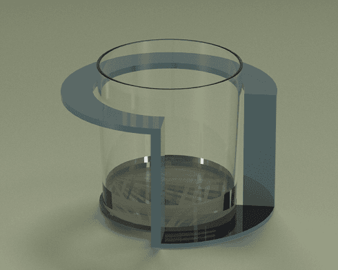 Glass holder 3d model