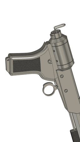 Lucys Tranquilizer Pistol 3d model
