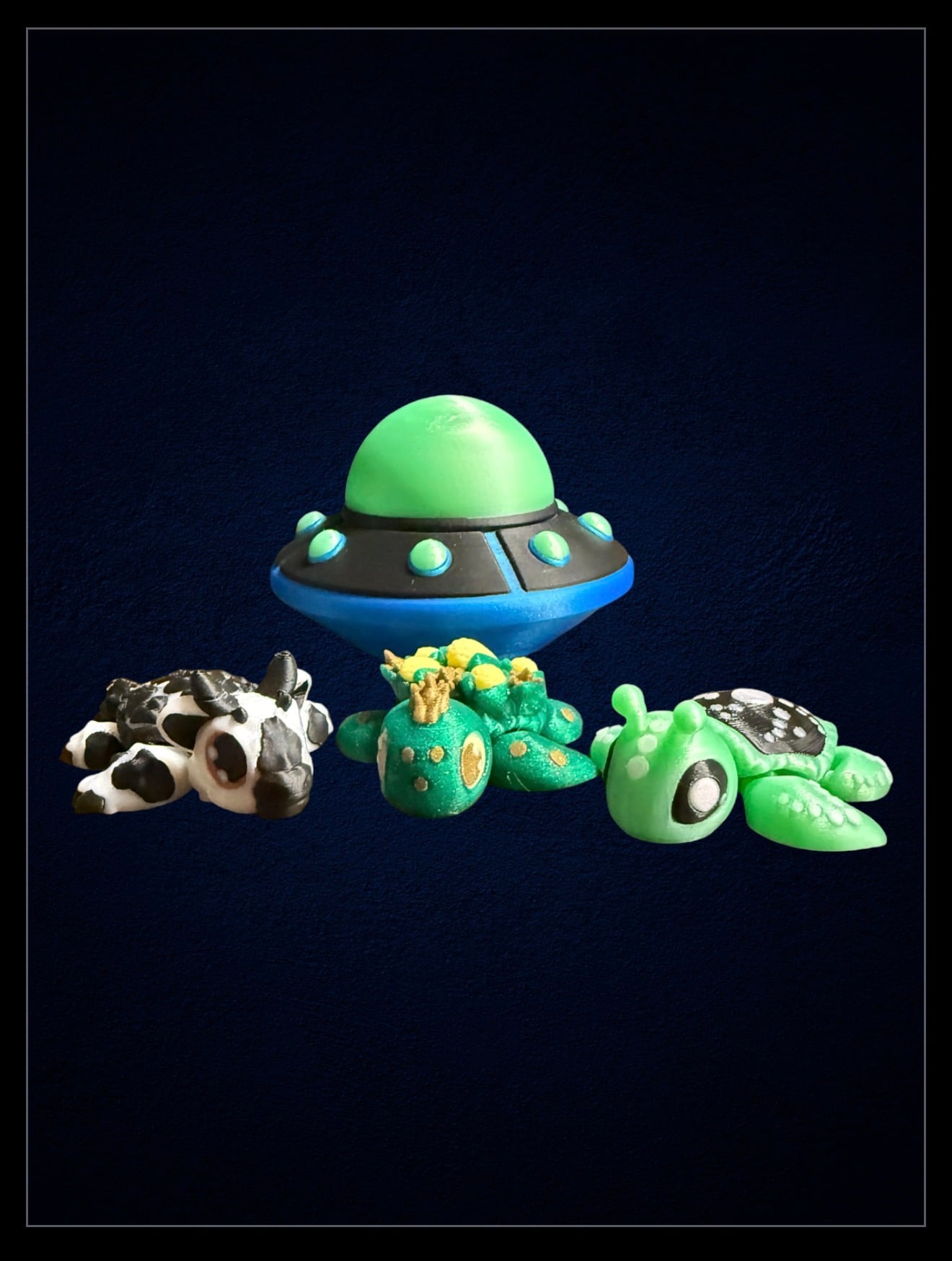 Space Turtle Set 2 3d model