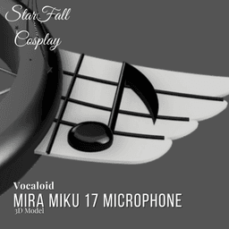 Magical Mirai 2017 Microphone 3d model