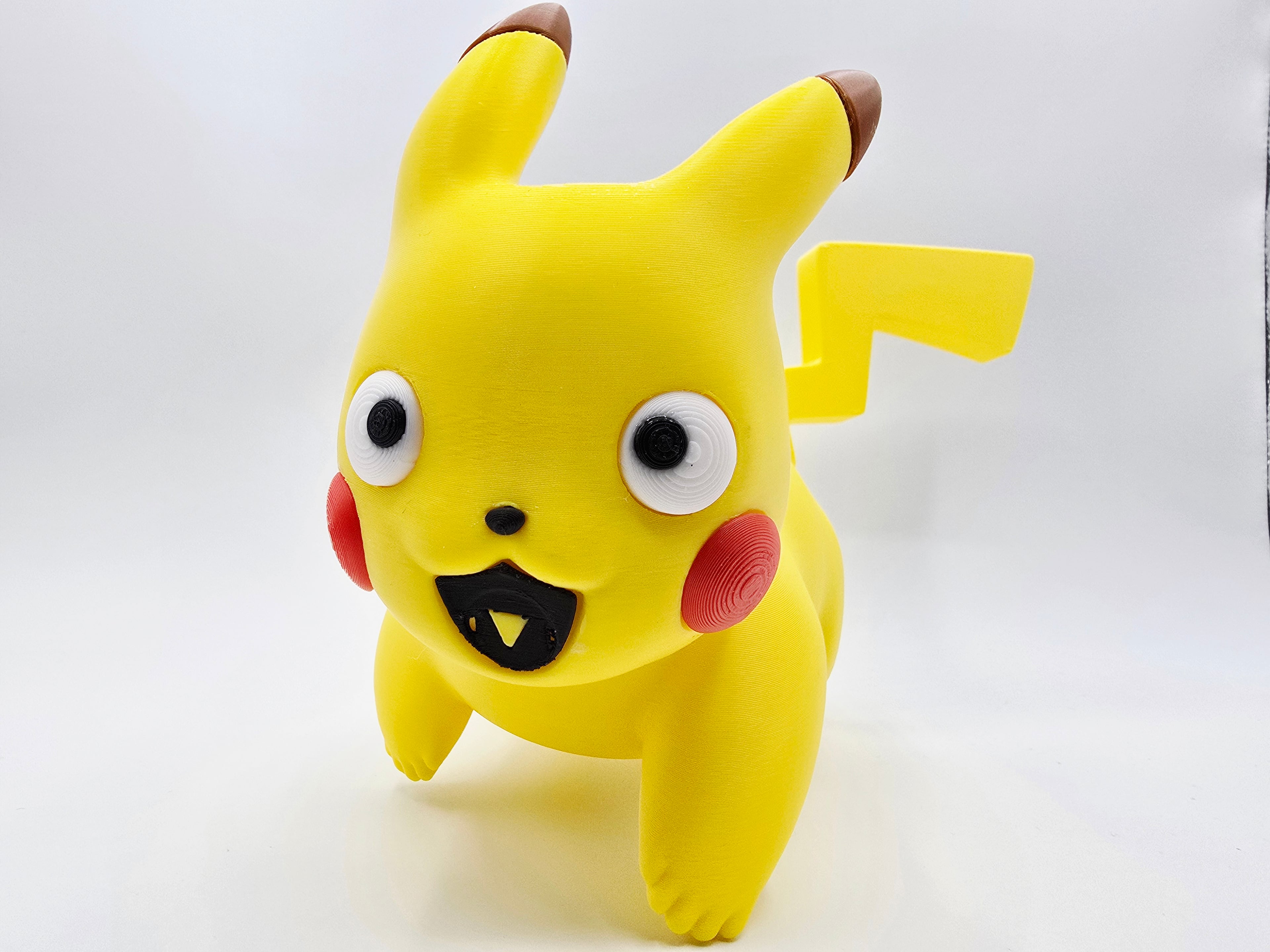 Split Pikachu Running Display (No AMS Version) 3d model