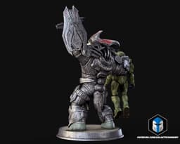 Believe Diorama Figurine - 3D Print Files 3d model