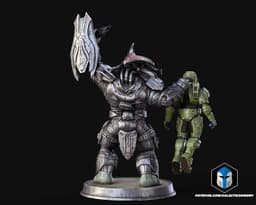 Believe Diorama Figurine - 3D Print Files 3d model