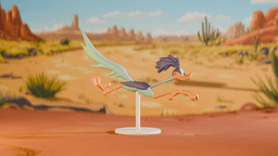 Looney Tunes Road Runner Collectible Figurine 3d model