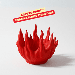 FLAME BOWL / HOMEDECOR / DECOR 3d model
