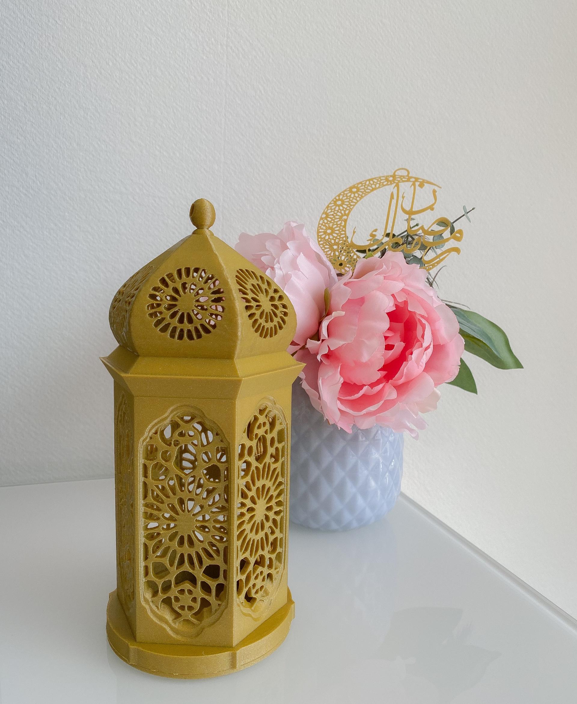 Arabic Style Lantern - Eid Mubarak!
Fillamentum filament - 3d model