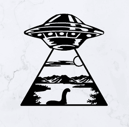 UFO Abduction 3d model