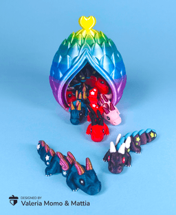 Dragon Egg Diorama: The Birth of a Legend! 3d model