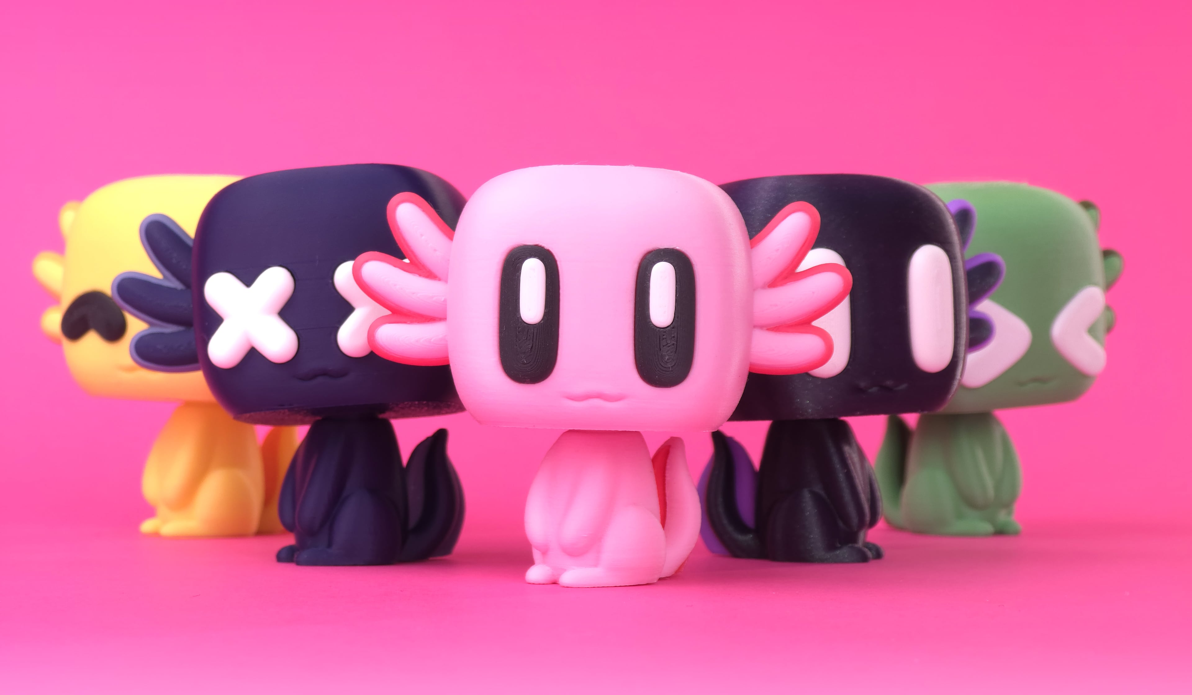 COOBO Axolotl 3d model