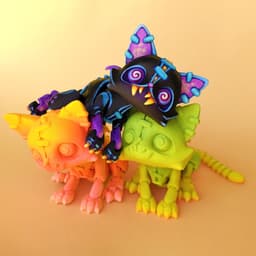 Spooky Cat 3d model