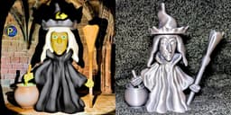 Witnie the Witch Halloween Figure 3d model