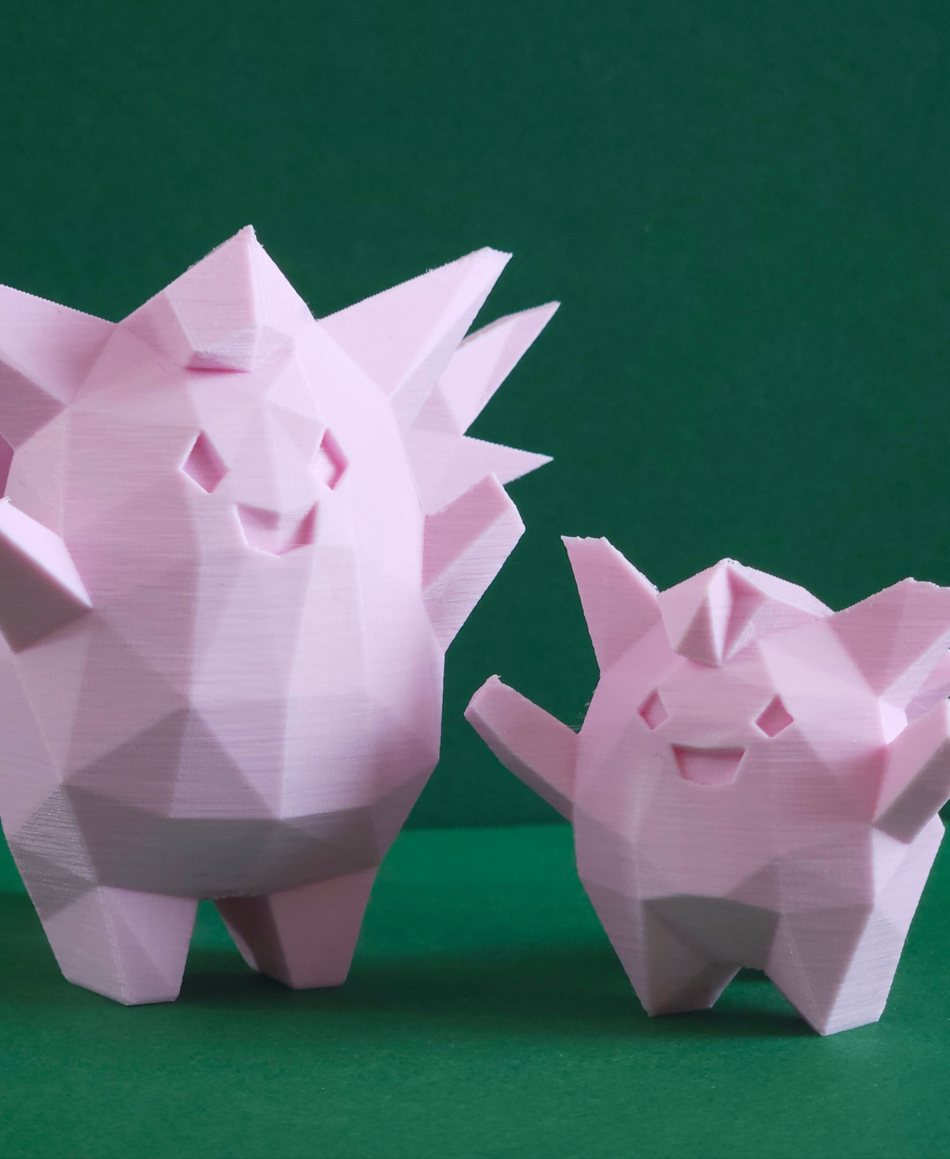 Cleffa Low Poly Pokemon 3d model