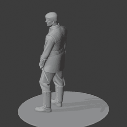 Bjorn Ironside Viking 3d model