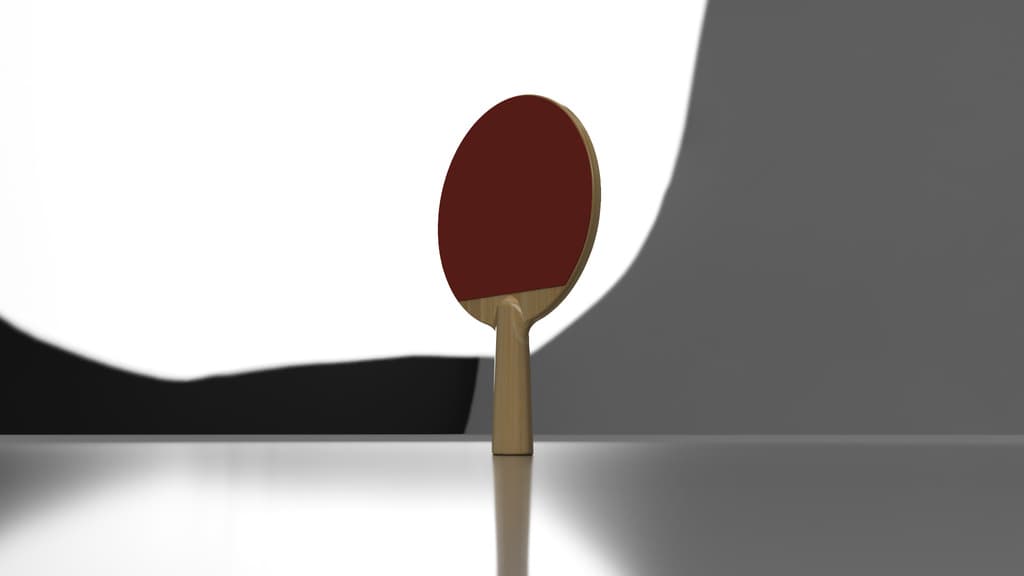 Ping Pong Paddle 3d model