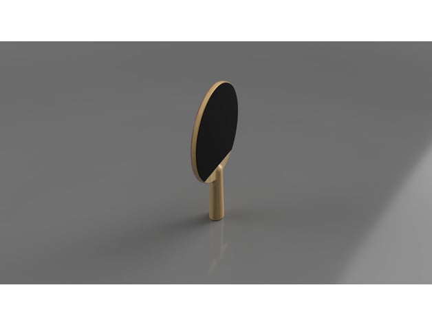 Ping Pong Paddle 3d model