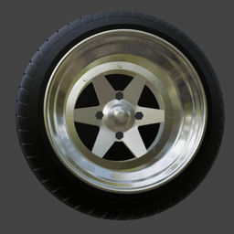 SSR Lonchamp XR4 wheels 1/64 JDM 3d model