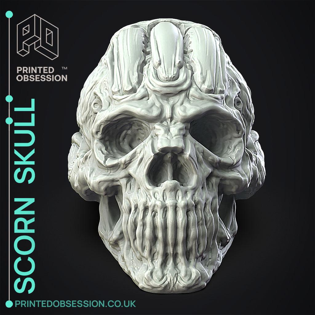 Scorn Skull - Scorn - Fan Art 3d model
