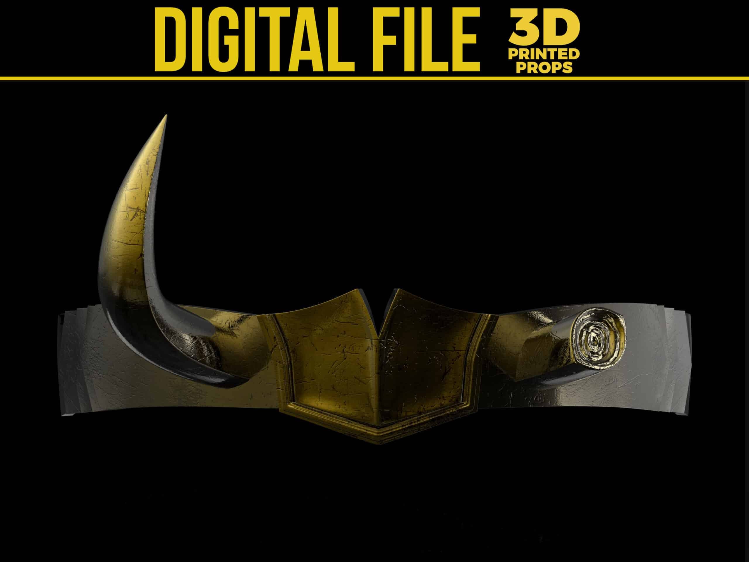 Female Loki Crown 3d model