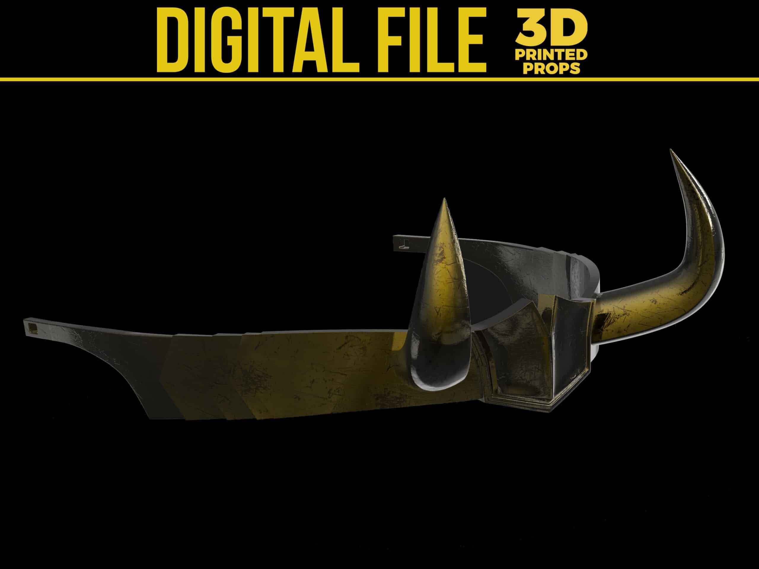 Female Loki Crown 3d model