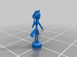 Hazbin Hotel- Alastor 3d model