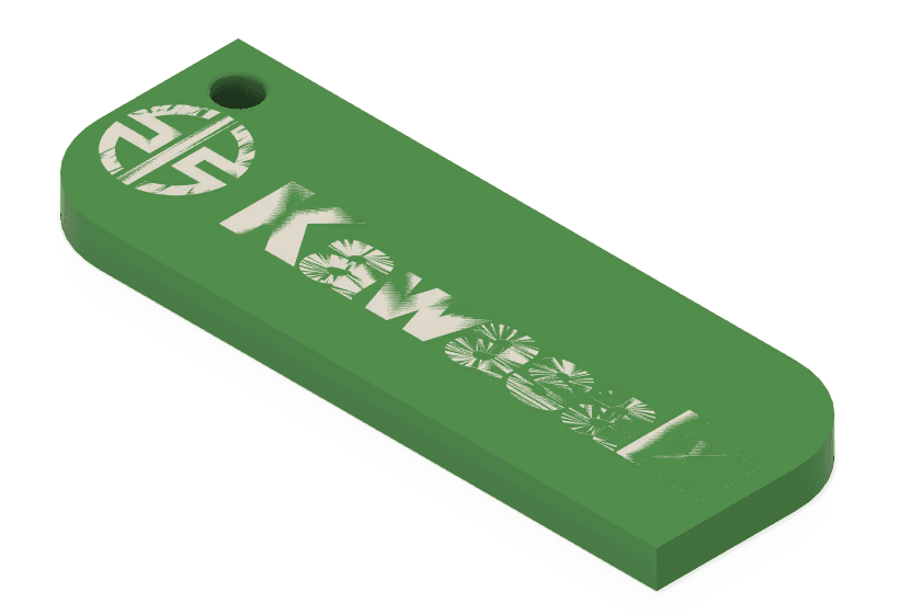 Keychain: Kawasaki IV 3d model