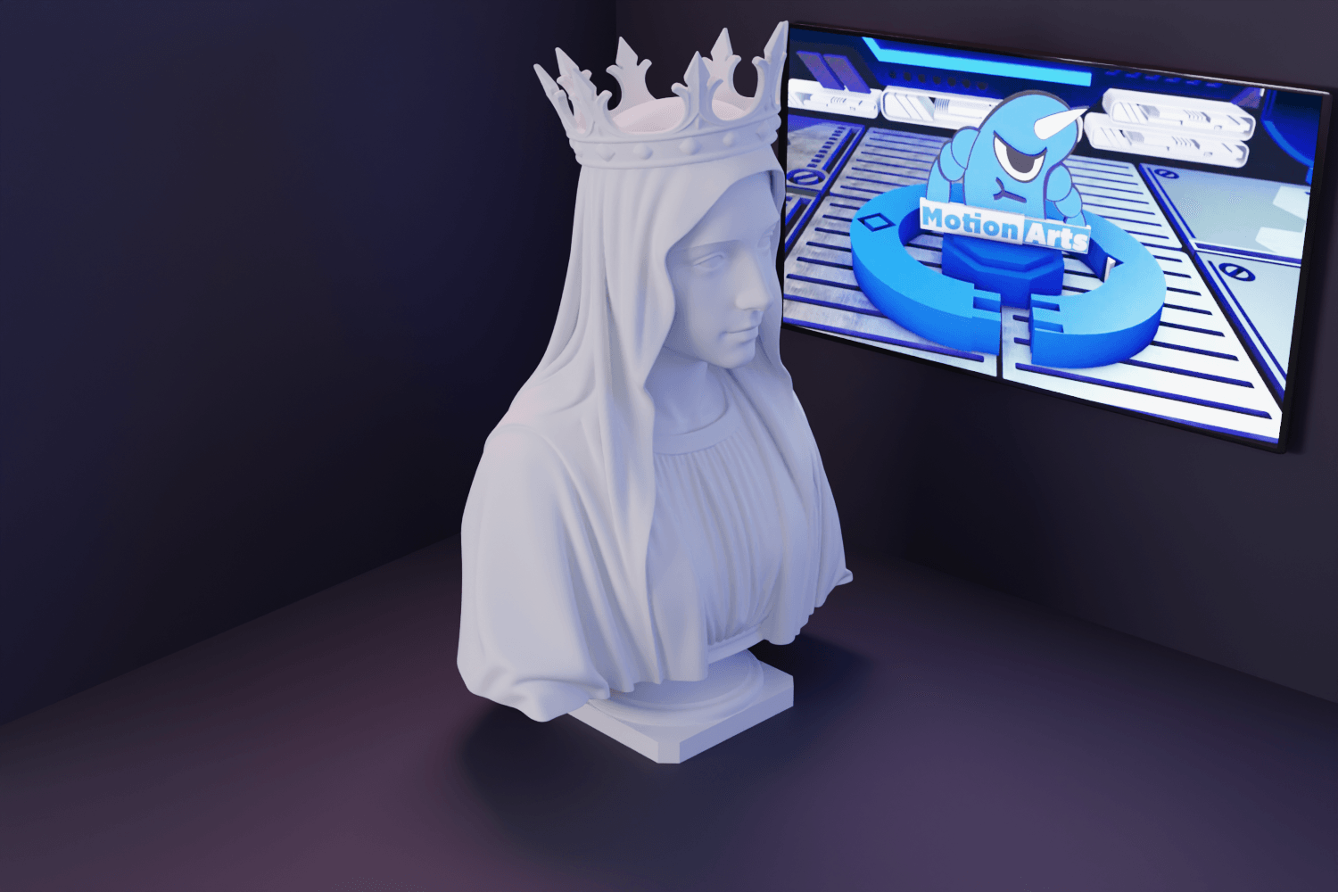 Nossa Senhora.stl 3d model