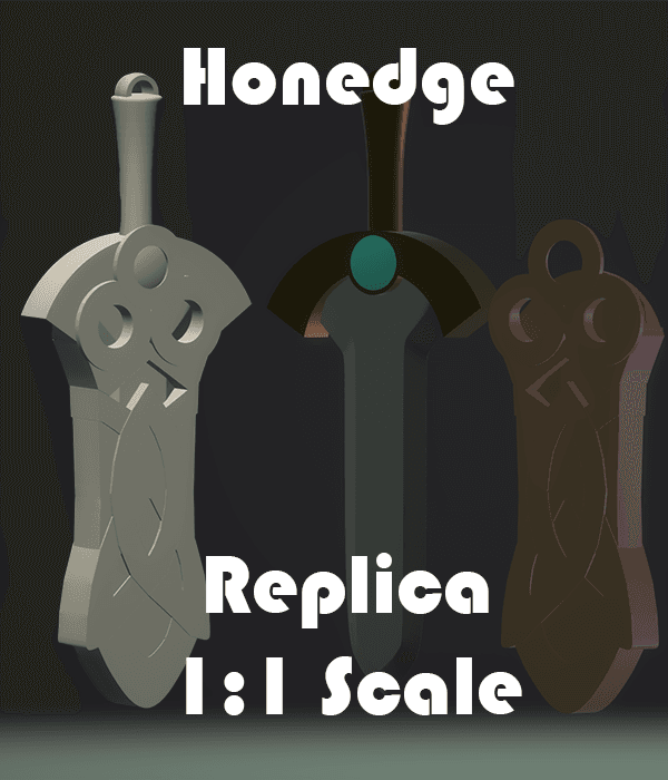 Honedge Replica - Full Size Pokemon Prop 3d model