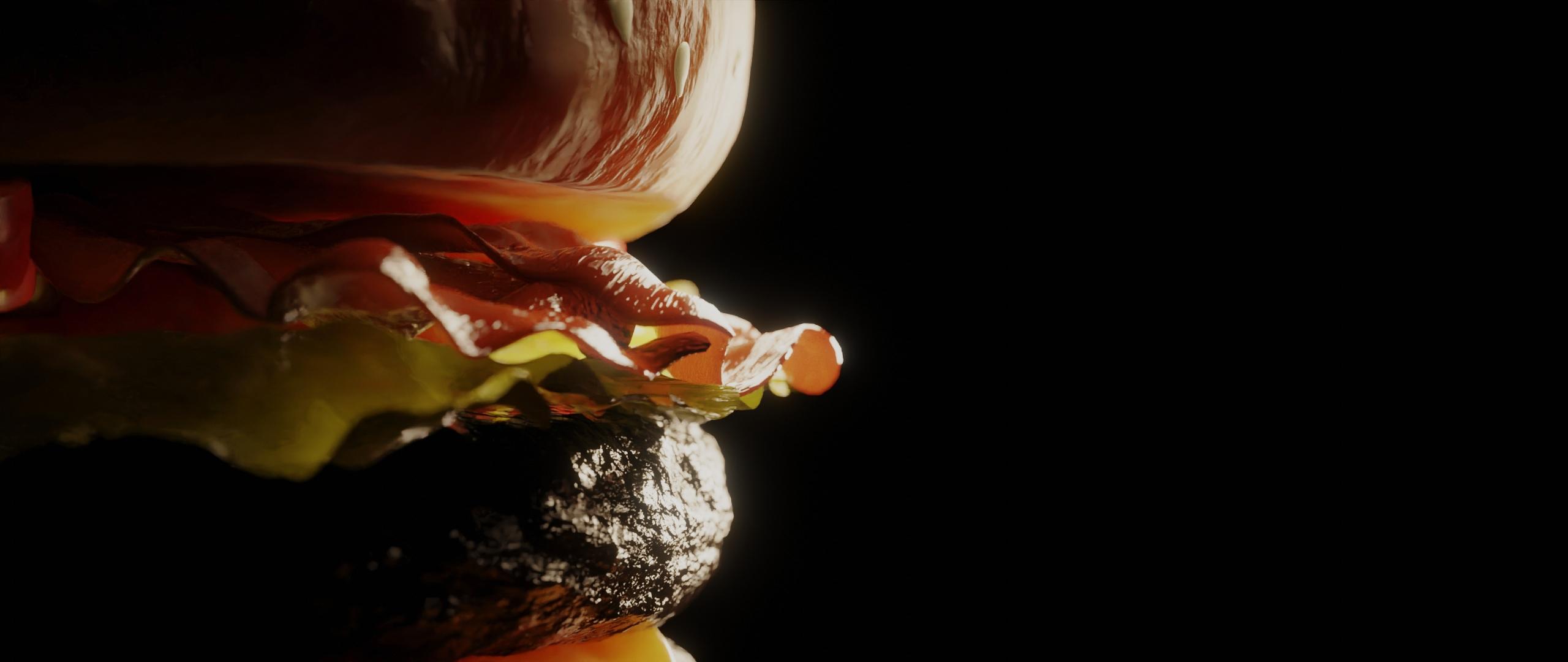Hamburger 3d model