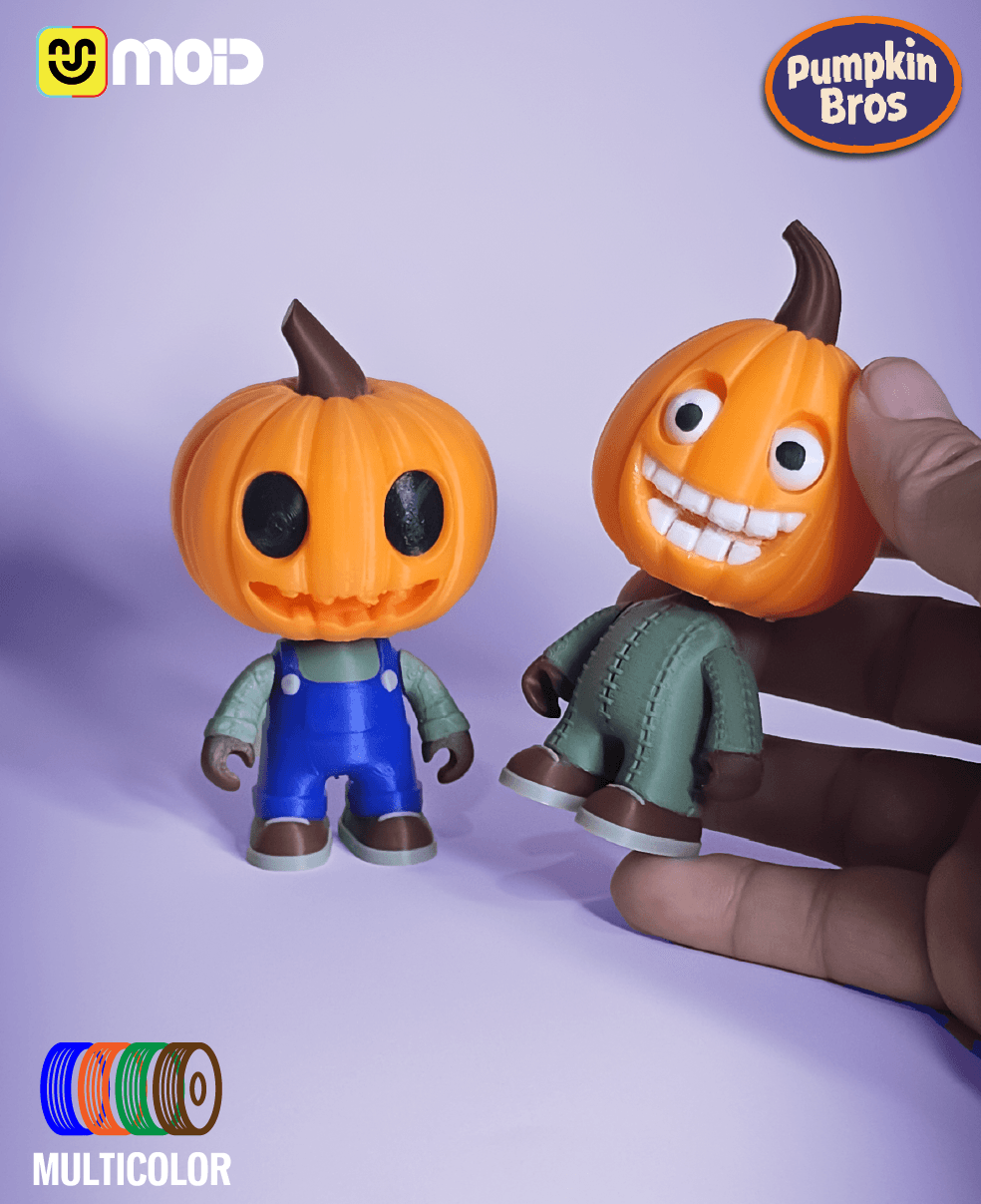Pumpking Bros 3d model