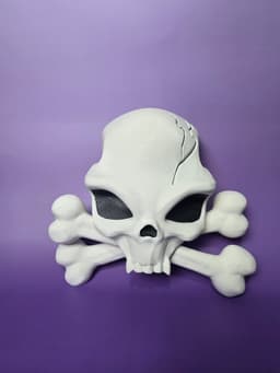 Alien Skull Wall Art 3d model