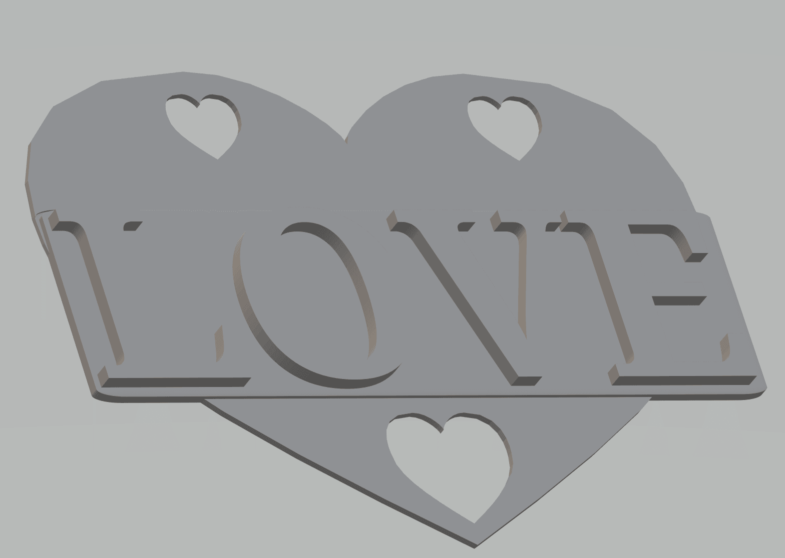 FHW: Love Sign Kit 3d model