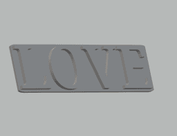 FHW: Love Sign Kit 3d model
