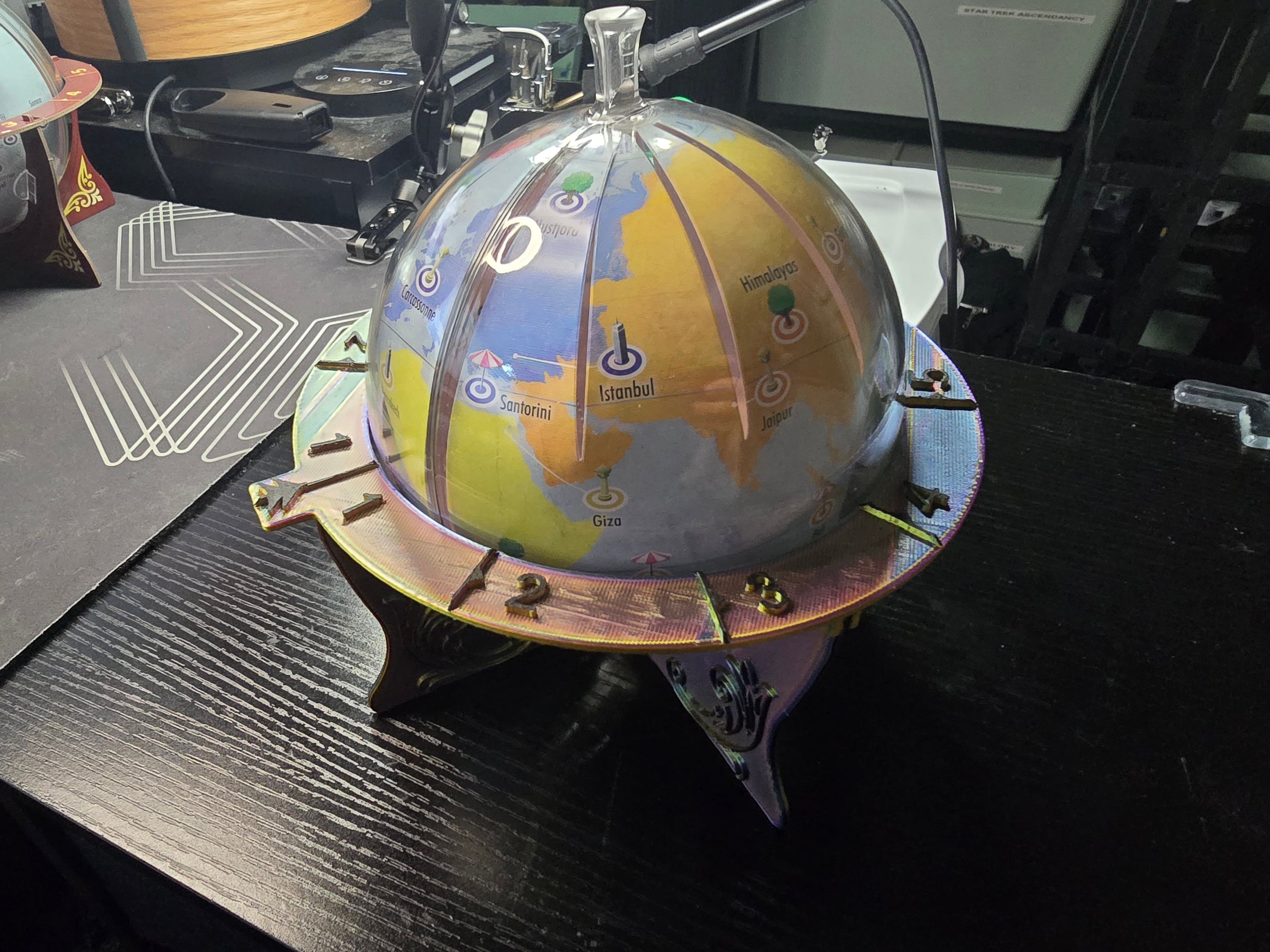 Globetrotting Replacement Globe Stand 3d model