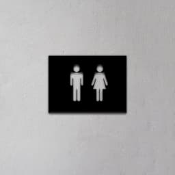 Toilet Sign 3d model