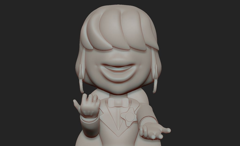 Steven universe- Sapphire's Invitation 3d model