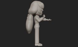 Steven universe- Sapphire's Invitation 3d model